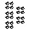 20Pcs Easy Install Black Pot Handles for Kitchen Cookware 5