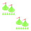 16Pcs Small Compass for Science Education DIY Field Experiments Kit 10