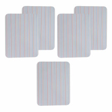 5Pcs Compact Whiteboards Double Sided with Lines for Writing