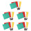20Pcs High Visibility Hand Referee Flags with Sponge Handle for Soccer 11