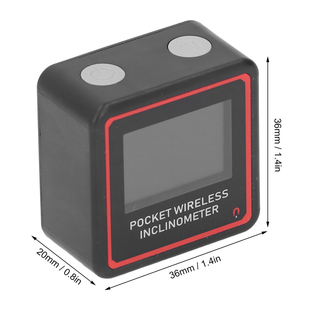 Digital Inclinometer Pocket Level 4x90