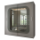 Modern Bedroom Sliding Wardrobe With Mirror Doors & Storage 150cm Grey 1