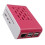 For Raspberry Pi 5th Generation B Red and White Cooling Box Shell Raspberry Pi Case Cooling Fan Protective Shell 2