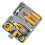 HI-SPEC Tool Set General Household Hand Tool Kit with Plastic Toolbox Storage Case  for Woman-Include All 5