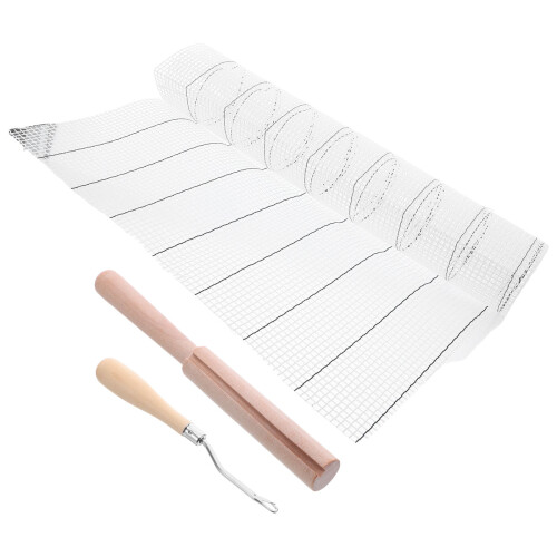 4Ensembles Canevas Plastic Pour Broderie Tapis Coloré 2