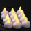 48Pièces Bougies Flottantes LED Blanches Submersibles Pour Déco Maison 11