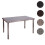 Poly-Rattan Tisch MCW-G19, Gartentisch Balkontisch, 120x75cm 7