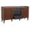 Sideboard MCW-M48, Kommode, Schiebetür Staufach, MDF 81x150x40cm 9