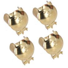 4 Stück Automatischer Kerzenlöscher Swine Gold 0,7–1 Zoll