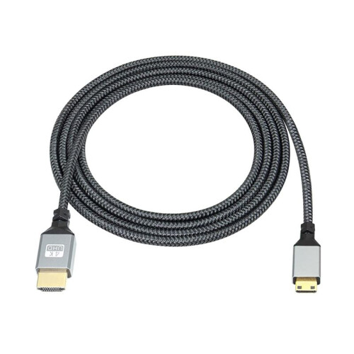 2m 4K 60Hz -Compatible Cable  to -Compatible Cable 4K 60HZ Nylon Braid Wire Extension Cable 2
