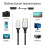 2m 4K 60Hz -Compatible Cable -Compatible to -Compatible Cable 4K 60HZ Nylon Braid Wire Extension Cable 4