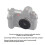 Lente Pancake 32mm/F10 para Câmera Mirrorless com Montagem L para // 4