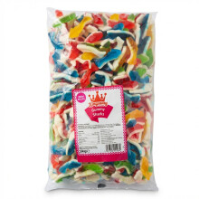 Kingsway Gummy Sharks 3kg Bulk Bag Jelly Sweets Party Mix