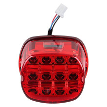 Red Lens LED Brake Tail Light for Electra Glide Ultra Limited Dyna