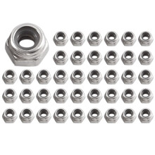Dadi di Bloccaggio Ruota nel Metallo M2.5 per 1/18 RC Car Crawler  TRX4M