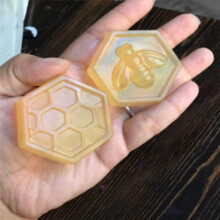 Honeycomb SilikontvåLform 19-HåLs Bakning TåRtform Bakform för Familj eller VäNner Fest (RosröD)