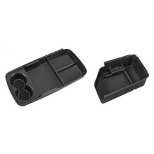 Pour EV6 2022 2023 2024 BoîTe de Rangement pour Console Centrale Plateau InféRieur Accoudoir BoîTe de Rangement Porte-Gobelet