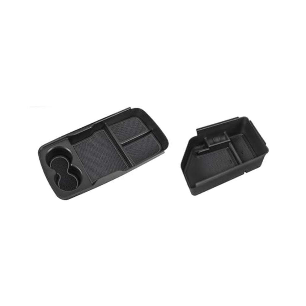 For Ev6 2022 2023 2024 Center Console Storage Box Lower Tray Armrest Storage Box Cup Holder 4713361978364