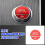 Car Interior Engine One Start Stop Key Button Sticker for - C E GLC-Class W206 W214 X254 2022-2024 Red 4