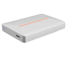 Caixa de Disco RíGido MóVel USB3.0 SATA2.5 Polegadas Fita para Notebook Disco RíGido Externo Externo para Windows/Mas Os/Linux Branco