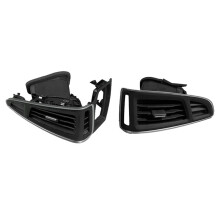 1 Paio di Prese D'Aria CA per Cruscotto con Guida A Sinistra, Cromate BM51-A018B09CM3JA6 BM51-A018B08-CM3JA6 per Griglia di Ventilazione per
