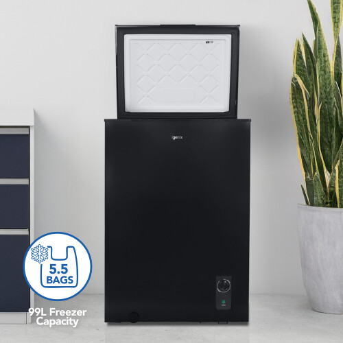 Igenix Igenix IG100B Freestanding Chest Freezer - Black 2