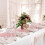 Disposable Plastic Tablecloths Satin Table Runner Set Dot Tablecloth Satin Table Runner for Party,D 10