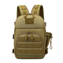 Multifunktionale 600D Nylon-Schultertasche mit USB-Anschluss, 32x15x22cm