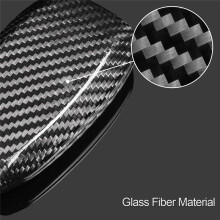Dry Carbon Fiber Remote Key Fob Bag for WRX STI 2021-2023 External Remote Key Fob 4 Button Key