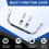 Motorcycle Multifunctional Lever Navigation Bracket Storage Hook Bracket for  Sprint 150 Primavera 150 Silver 2