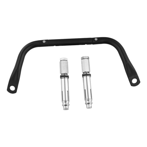 Motorcycle Multifunctional Lever Child Safety Grab Bars Navigation Bracket Storage Hook Bracket for  GTS300 Black