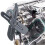 V8 Engine Model Kit Internal Combustion Model V8 Motor Simulation Eight Cylinder Engine Can Be Activated DIY Toy 6