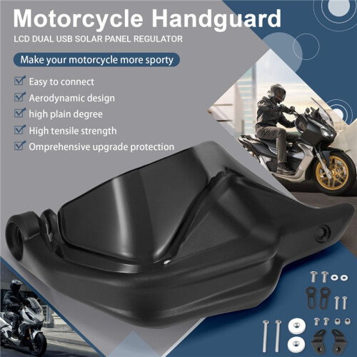 Motorcycle Accessories Handguard for  ADV 150 ADV150 ADV 160 Hand Guard Extensions Handle Windshield Black 1