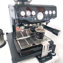 Estante para Pesar Café para Máquina de Café Expreso con Vástago de Válvula, Báscula Electrónica, Resistente Al Agua, Protección de Varilla A