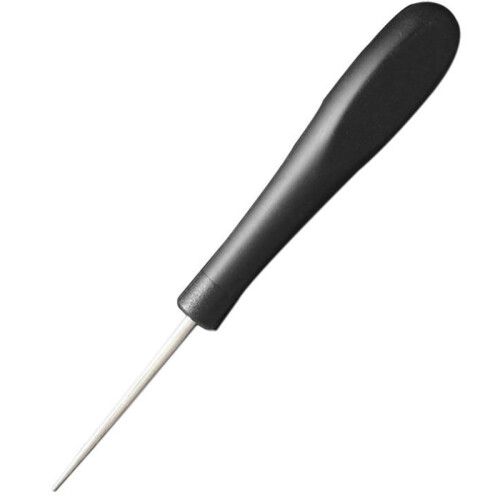 1Pc Badminton/Tennis Racket Stringing Tools Parts -Straight Awl- Stringing Tools Pass Through a Grommet Black