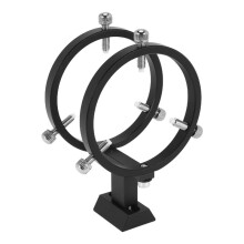 Adjustable Pointer Finderscope Bracket 6-Point Guidescope Rings Mount Astronomical Telescope,82mm(49mm-81mm)