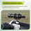 Adjustable Pointer Finderscope Bracket 6-Point Guidescope Rings Mount Astronomical Telescope,82mm(49mm-81mm) 4
