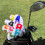 Iron Covers, Iron  Covers met Nummer Neopreen  Iron Covers Set, Club  Covers,Wit 1