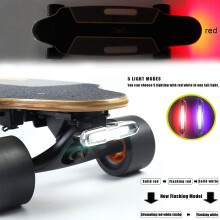 Skateboard Lights USB Rechargable Longboard Safety Lights Skateboard Tail Lights for Electric Skateboard Longboard