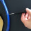 1Pc Badminton/Tennis Racket Stringing Tools Parts -Straight Awl- Stringing Tools Pass Through a Grommet Black 6