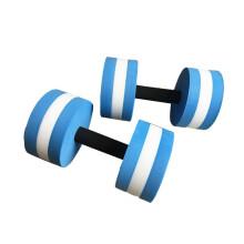 Wasser Schwimmende Hantel Aerobic-ÜBungen Wasserhantel SchwimmausrüStung Wasser-Yoga-Fitness-Hantel (Blau)
