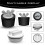 2 Pcs 2Inch Pool Winterizing Plugs Rubber Expansion Plugs with 2 Pcs 1.5Inch Threaded Pool Return Winterizing Plug 3