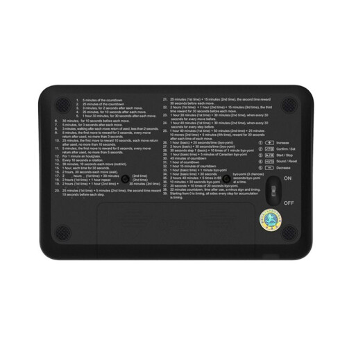 Stopwatch Board Clock Professional Digital Chess Clock Battery Powered Multifunctional  for Training Teaching 2