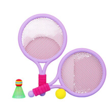 1 Set Colour Beach Tennis Badminton Racket Set Outdoor Sports Badminton Racket Children's Beach Racket