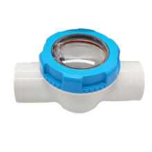 Pool Terugslagklep 2 Inch Corrosiebestendig Non Return Clear Chamber Check Flapper Valve Kit voor Zwembaden