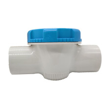 Pool Check Valve 2 Inch Corrosion Resistant Non Return Clear Chamber Check Flapper Valve Kit for Swimming Pools