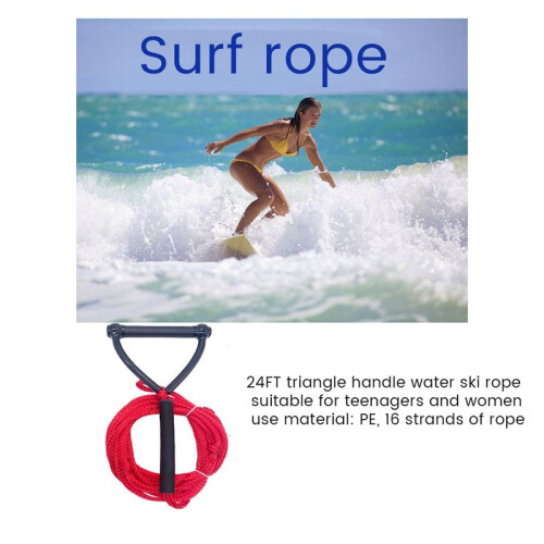 Corda da Sci Nautico Wake Surf Rope Heavy Duty Multiuso Wakeboard Corda da Traino per Kneeboard 2