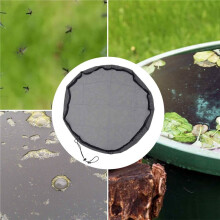 4PCS Outdoor Mesh Cover Netting for Rain Barrels,Water Collection Buckets Cover Tank Harvesting Tool Protector Netting