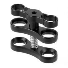 Diving Photography Aluminum Butterfly Clip Underwater Camera Waterproof Diving Arm Bracket