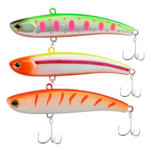 3 Pezzi di Esche da Pesca Swimbaits per Spigola Trota Walleye Crappie Attrezzatura da Pesca e Attrezzatura per Acqua Salata Acqua Dolce 80 mm